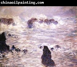 Claude Monet Storm,Coast of Belle-Ile